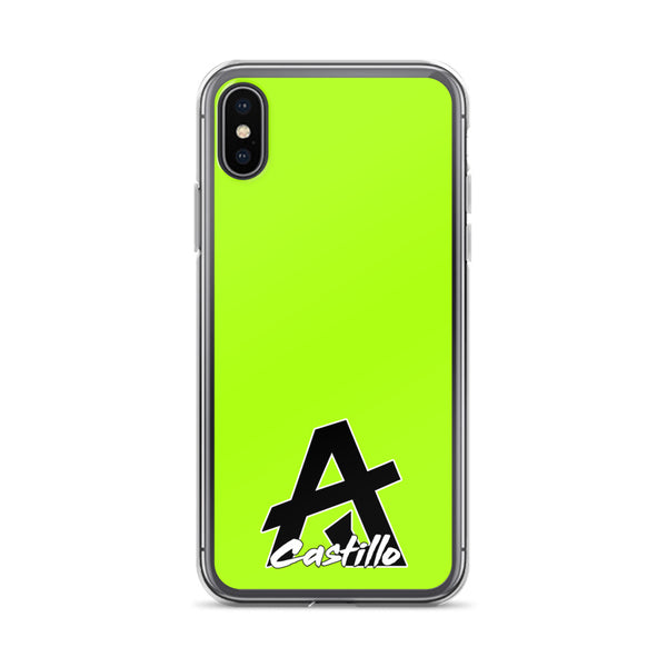 AJ Castillo Accordions Collection "Lime Green" - iPhone Case