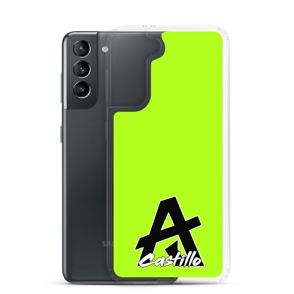 AJ Castillo Accordions Collection "Lime Green" - Samsung Galaxy Case S10, S10+, S10e, S20, S20+, S20 Ultra, S20 FE, S21, S21 Plus, S21 Ultra